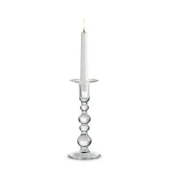Holmegaard Charlotte Amalie Candle Holder, 24 Cm, Clear
