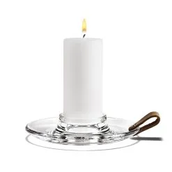 Holmegaard Design With Light Candle Holder, 17 Cm