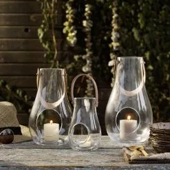 Holmegaard Design With Light Lantern 24.8 Cm, Clear -Candleholders Sales holmegaard design with light lantern klar 13 1