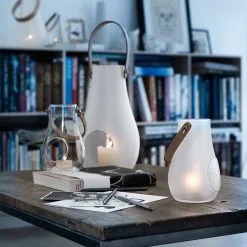 Holmegaard Design With Light Lantern 24.8 Cm, Clear -Candleholders Sales holmegaard design with light lantern klar 15 1