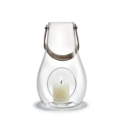 Holmegaard Design With Light Lantern 24.8 Cm, Clear