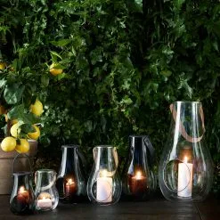 Holmegaard Design With Light Lantern 29 Cm, Smoke -Candleholders Sales holmegaard design with light lantern smoke 10