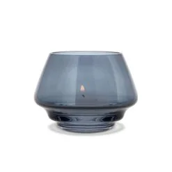 Holmegaard Flow Tealight Holder, Blue