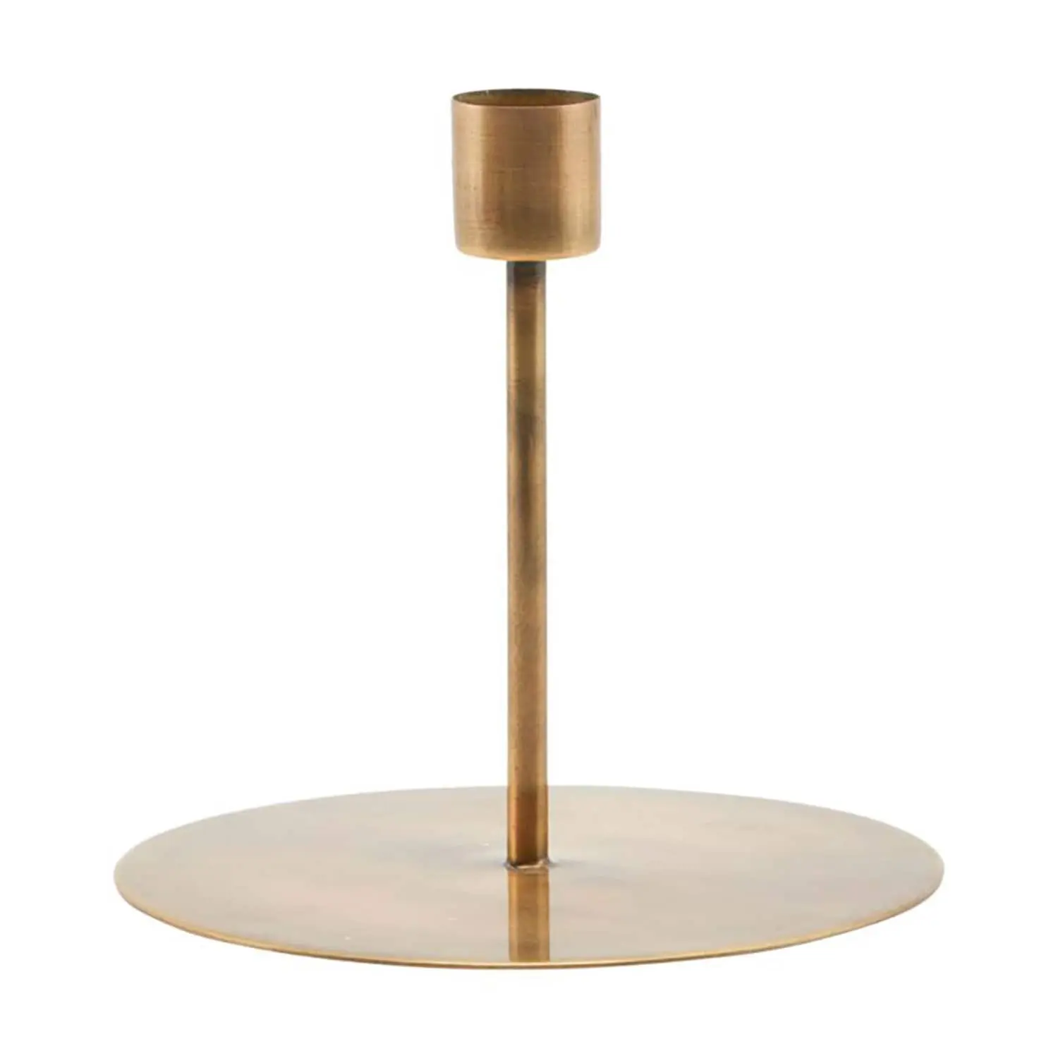 House Doctor Anit Candle Stand 12 Cm, Antique Brass 3 House Doctor Anit Candle Stand 12 Cm, Antique Brass