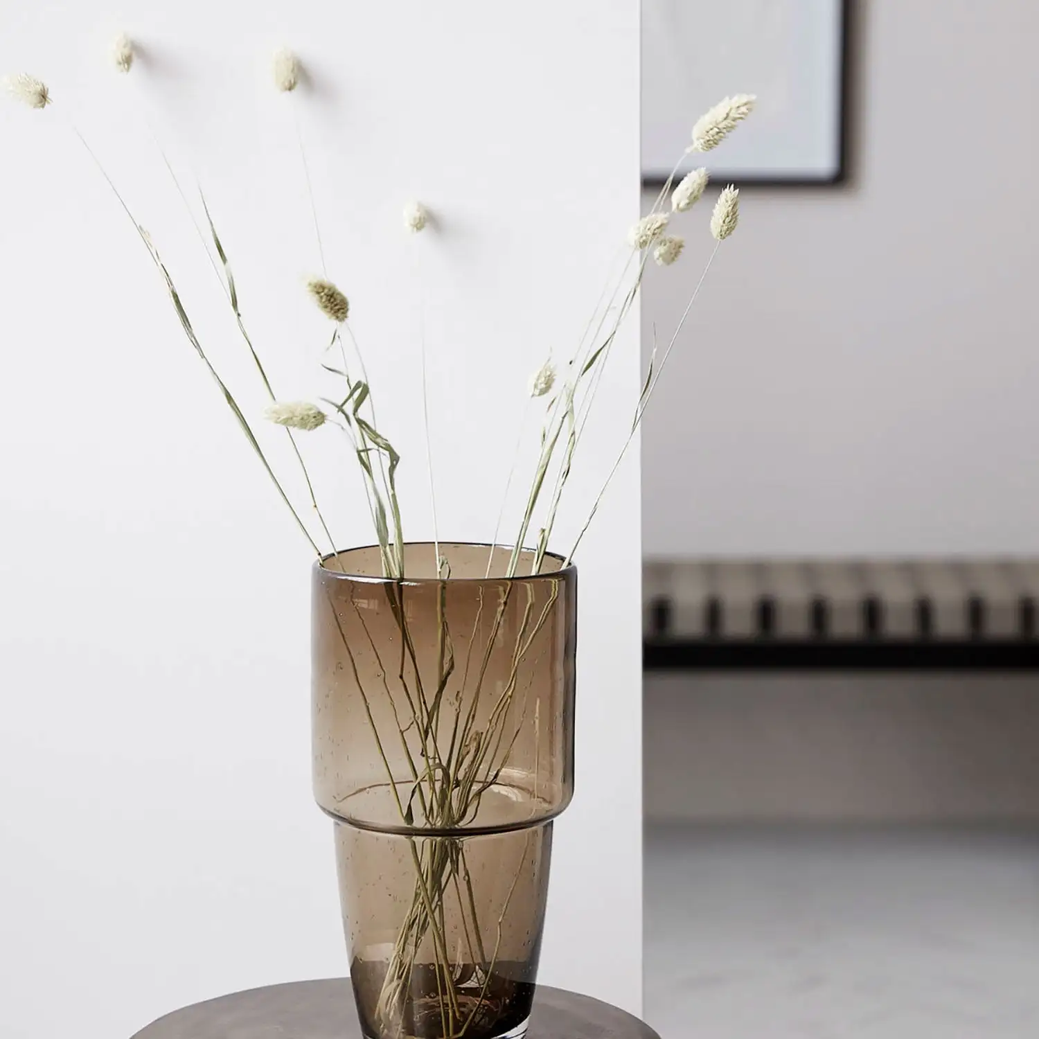 House Doctor Chazia Vase 28 Cm, Brown 5 House Doctor Chazia Vase 28 Cm, Brown - Image 3