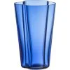 Iittala Aalto Vase 220mm Ultramarin Blue -Candleholders Sales iittala alvar aalto vase clear 22 cm 20