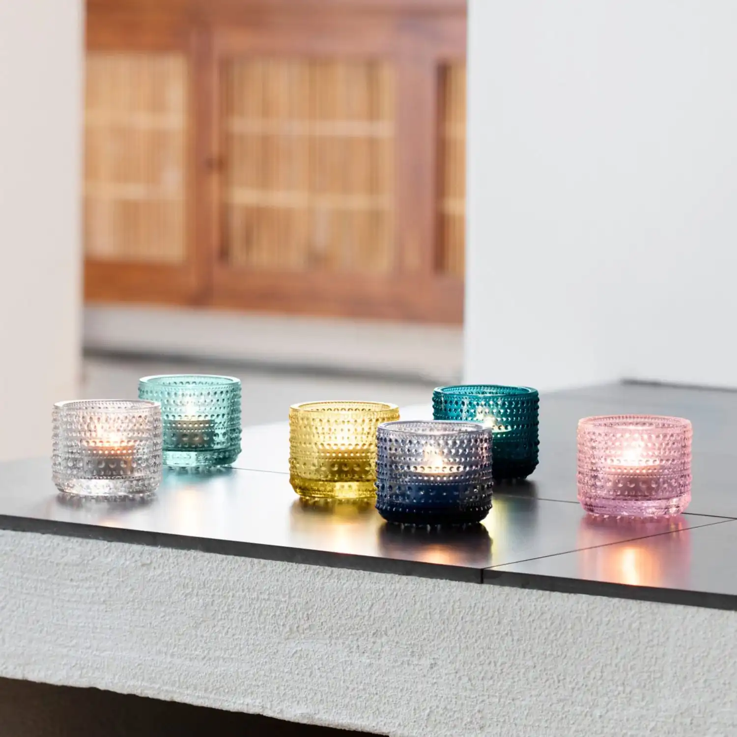 Iittala Kastehelmi Lantern 6,4 Cm, Clear 4 Iittala Kastehelmi Lantern 6,4 Cm, Clear - Image 2