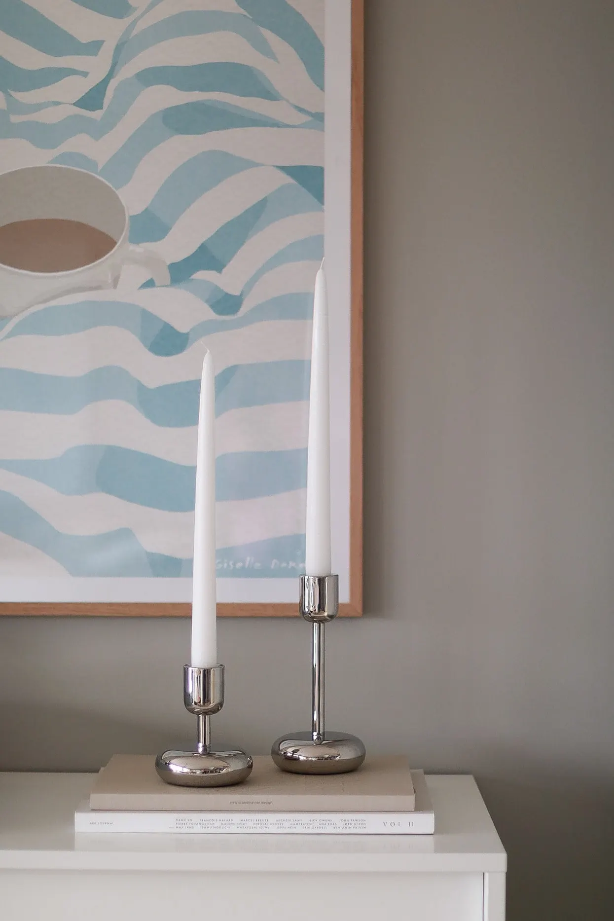 Iittala Nappula Candle Holder 107 Mm, Steel 5 Iittala Nappula Candle Holder 107 Mm, Steel - Image 3