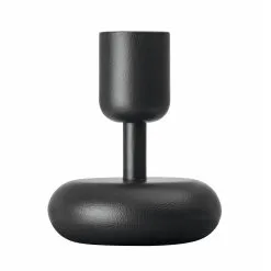 Iittala Nappula Candle Holder 107 Mm, Dark Grey