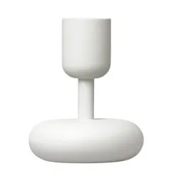 Iittala Nappula Candle Holder 107 Mm, White