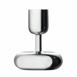 Iittala Nappula Candle Holder 107 Mm, Steel
