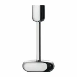 Iittala Nappula Candle Holder 183 Mm, Steel