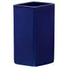 Iittala Ruutu Ceramic Vase 18 Cm, Dark Blue -Candleholders Sales iittala ruutu ceramic vase 18 cm 2