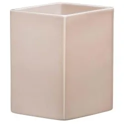 Iittala Ruutu Ceramic Vase 22,5 Cm, Beige