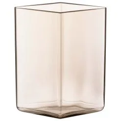 Iittala Ruutu Vase 11,5x14 Cm, Linen