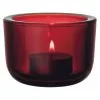 Iittala Valkea Lantern 6 Cm, Cranberry -Candleholders Sales iittala valkea votive 6 cm 15