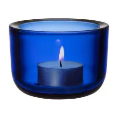 Iittala Valkea Lantern 6 Cm, Ultramarine Blue