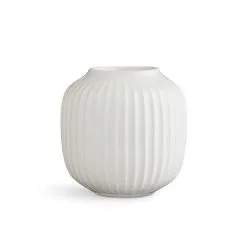 Kähler Hammershøi Candle Holder 9,5 Cm, White
