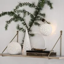 Kähler Nobili Candle Holder Snow White, Large -Candleholders Sales kahler nobili candle holder snow white large 14