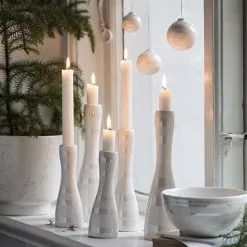 Kähler Omaggio Candlestick 16 Cm, Mother Of Pearl 11 Kähler Omaggio Candlestick 16 Cm, Mother Of Pearl -Candleholders Sales kahler omaggio candle holder small 31