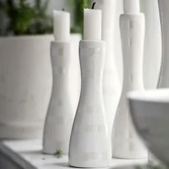 Kähler Omaggio Candlestick Medium, Black -Candleholders Sales kahler omaggio candlestick medium 16