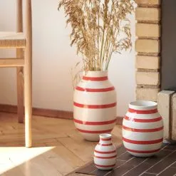 Kähler Omaggio Vase 12,5 Cm, Scarlet -Candleholders Sales kahler omaggio vase 125 cm 16