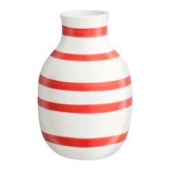 Kähler Omaggio Vase 12,5 Cm, Scarlet
