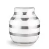 Kähler Omaggio Vase 20 Cm, Silver -Candleholders Sales kahler omaggio vase 20 cm 3