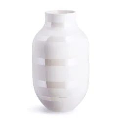 Kähler Omaggio Vase 30,5 Cm, Mother Of Pearl