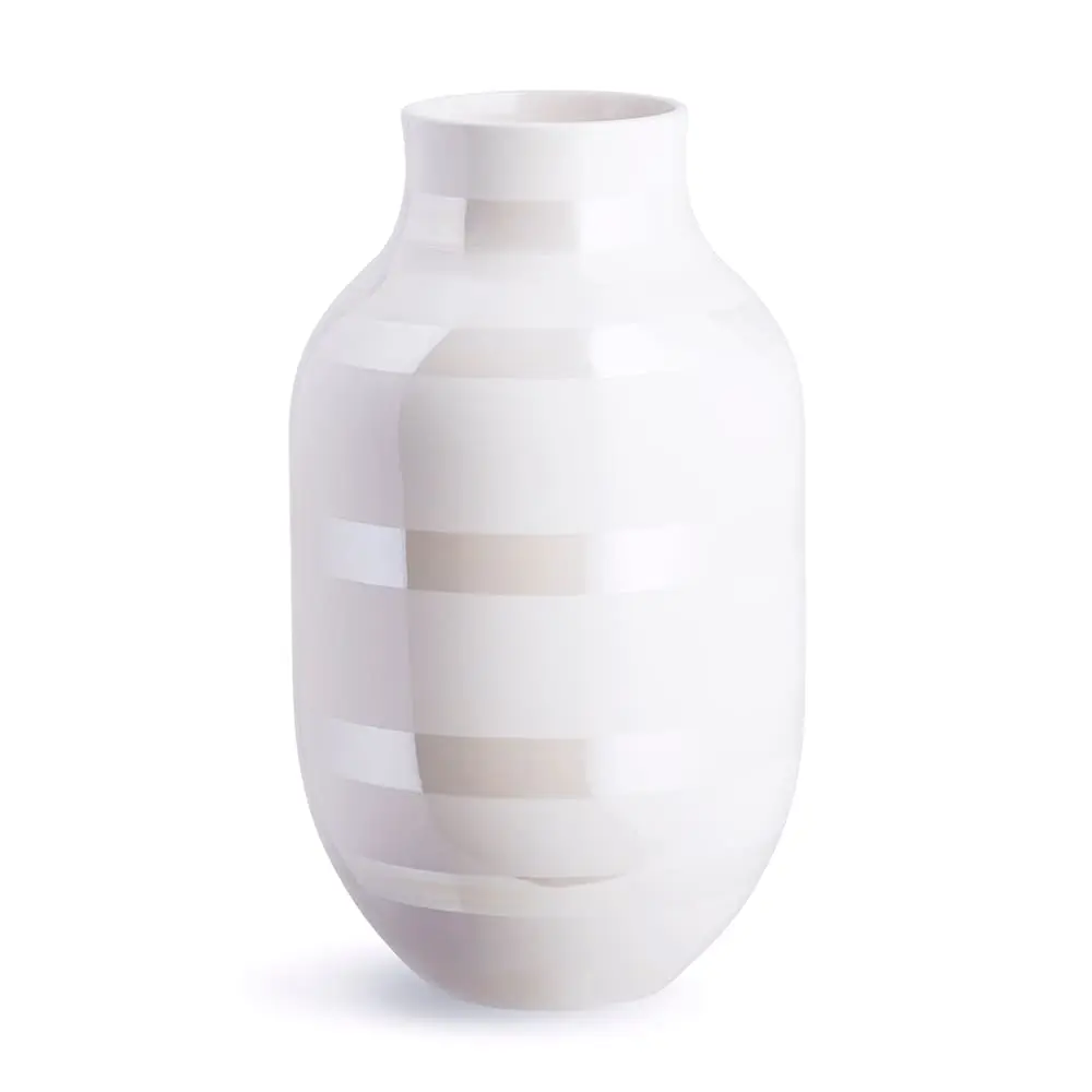 Kähler Omaggio Vase 30,5 Cm, Mother Of Pearl 3 Kähler Omaggio Vase 30,5 Cm, Mother Of Pearl
