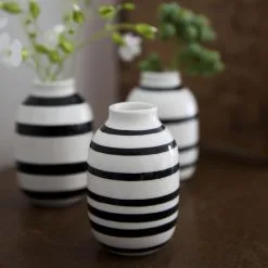 Kähler Omaggio Vase Miniature 3-Pack, Black -Candleholders Sales kahler omaggio vase miniature 3 pack 31