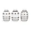 Kähler Omaggio Vase Miniature 3-pack, Silver -Candleholders Sales kahler omaggio vase miniature 3 pack 4