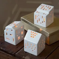 Kähler Urbania Functio Light House Small, White -Candleholders Sales kahler urbania functio light house small white 5