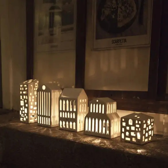 Kähler Urbania Pantheon Votive New, White 6 Kähler Urbania Pantheon Votive New, White - Image 4