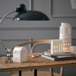 Kähler Urbania Smedje Candle Holder, White -Candleholders Sales kahler urbania smedje candle holder white 6