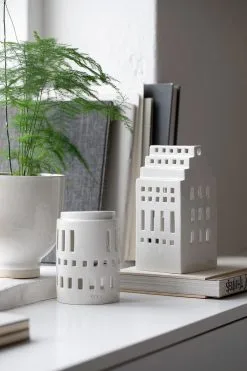 Kähler Urbania Tea Light House, Little Tower -Candleholders Sales kahler urbania tea light house little tower 6