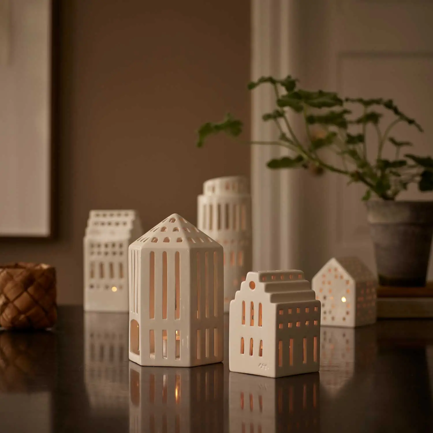 Kähler Urbania Tealight Holder, Church 6 Kähler Urbania Tealight Holder, Church - Image 4