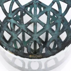 Klong Äng Vase Small, Blue -Candleholders Sales klong ang vase small 33