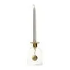 Klong Bell Candle Stick, Glass/Brass -Candleholders Sales klong bell candle stick glass brass 0
