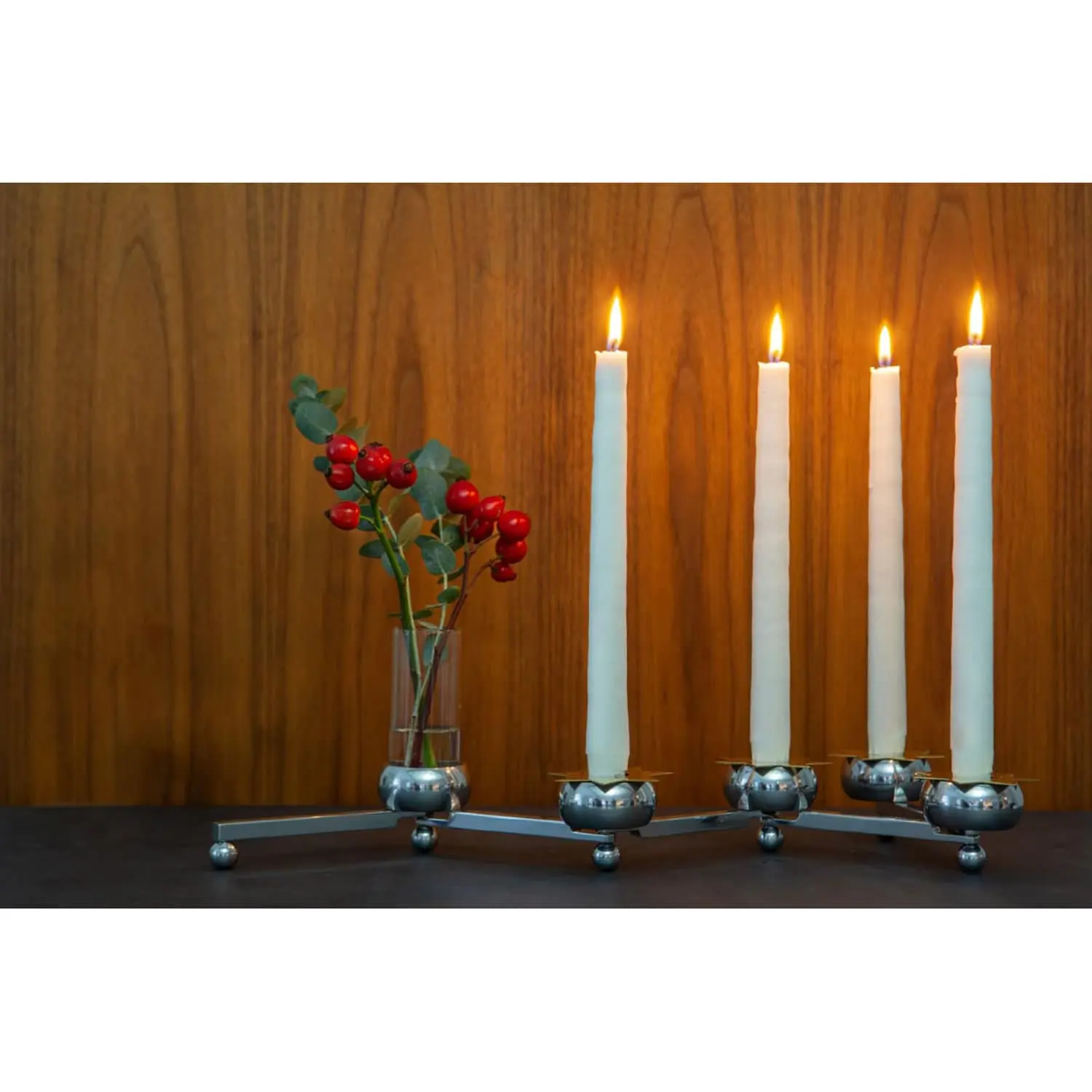 Klong Constella Candle Holder Small, Aluminium 4 Klong Constella Candle Holder Small, Aluminium - Image 2