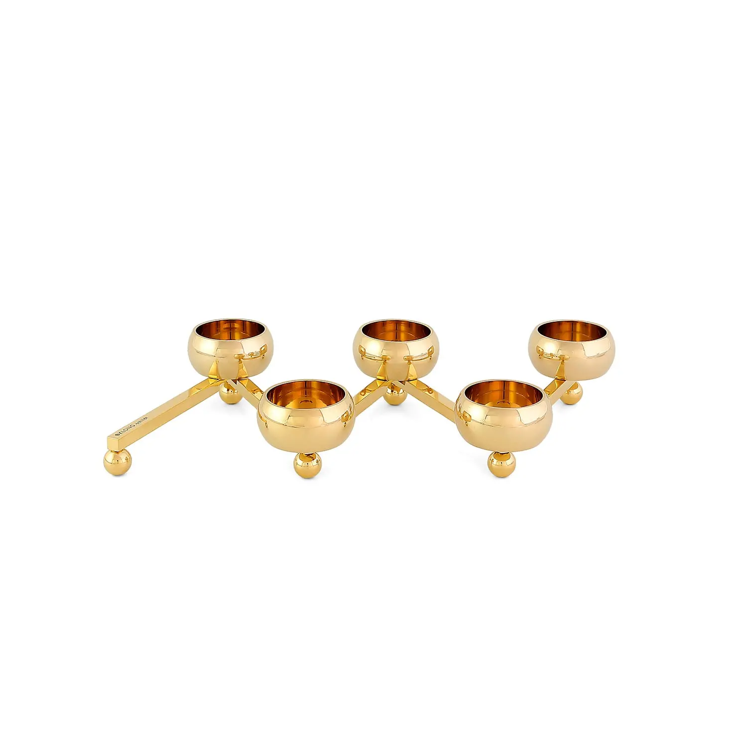 Klong Constella Candle Holder Small, Brass 3 Klong Constella Candle Holder Small, Brass