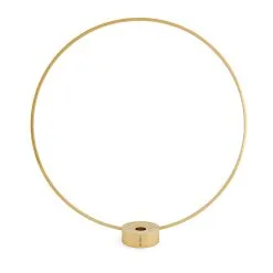 Klong Gloria Candle Holder Large, Brass