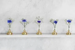 Klong Orbis Vase, Brass -Candleholders Sales klong orbis vase brass 6