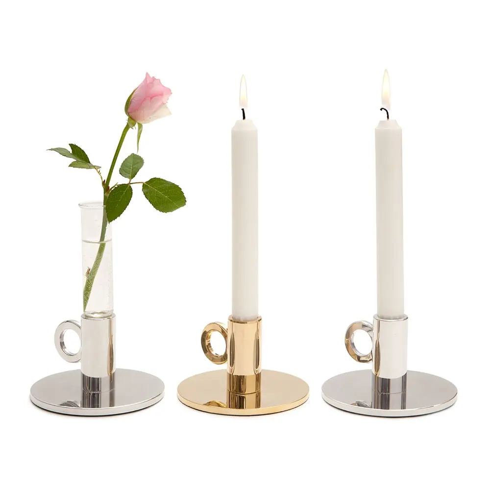 Klong Vesper Candle Holder, Aluminium 4 Klong Vesper Candle Holder, Aluminium - Image 2