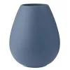 Knabstrup Keramik Earth Vase 24 Cm, Blue