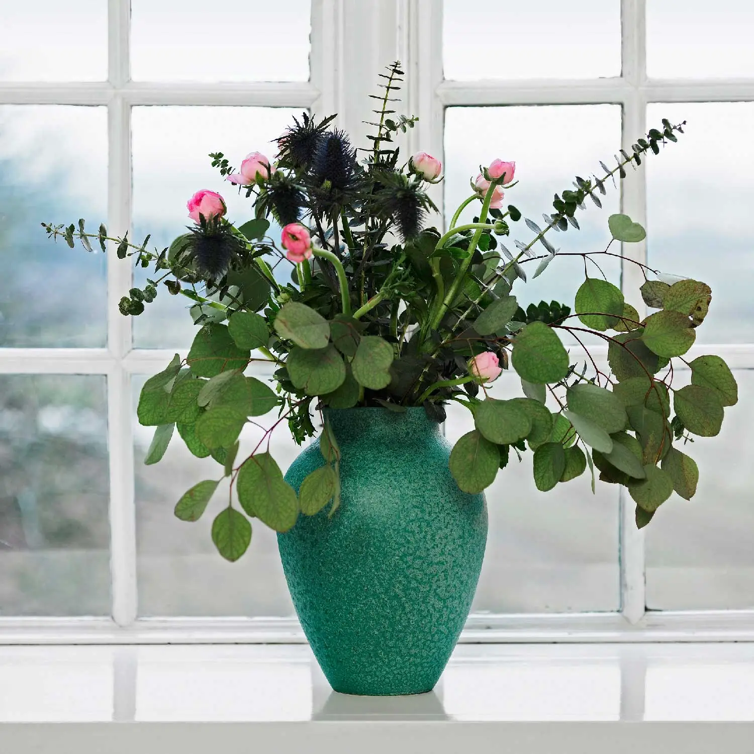 Knabstrup Keramik Vase 12,5 Cm, Green 7 Knabstrup Keramik Vase 12,5 Cm, Green - Image 5