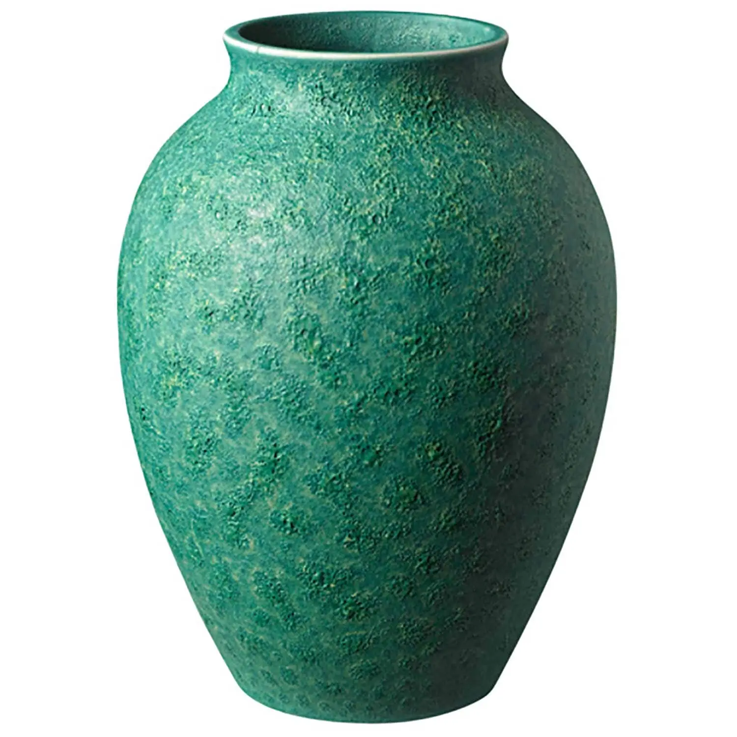 Knabstrup Keramik Vase 12,5 Cm, Green 3 Knabstrup Keramik Vase 12,5 Cm, Green