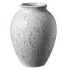 Knabstrup Keramik Vase 12,5 Cm, White/Grey