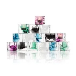 Kosta Boda Candle Holder, Blue 13 Kosta Boda Candle Holder, Blue -Candleholders Sales kosta boda brick candle holder 24