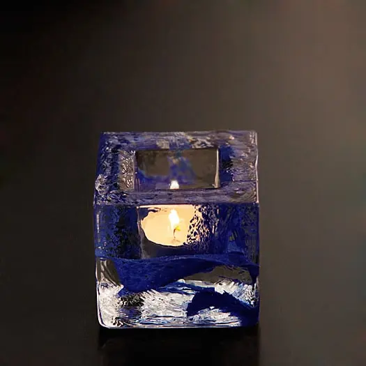 Kosta Boda Candle Holder, Blue 7 Kosta Boda Candle Holder, Blue - Image 5